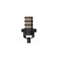 RØDE PodMic Mikrofon Kablet -57dBV/Pascal Sort Sølv